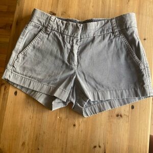 J. Crew chino shorts, Grey